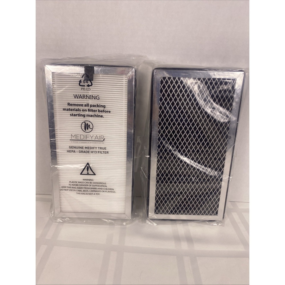 Medify Air Replacement HEPA Grade H13 Filter  2 pack - approximately 10"T x 5"W